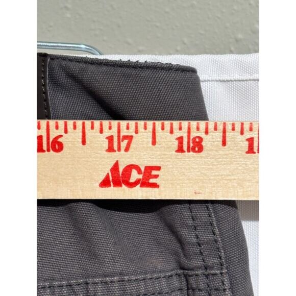 Mountain Hardwear Men Sz 36x32 Gray Pants Outdoor Hiking Cargo Chore utility - Picture 7 of 8